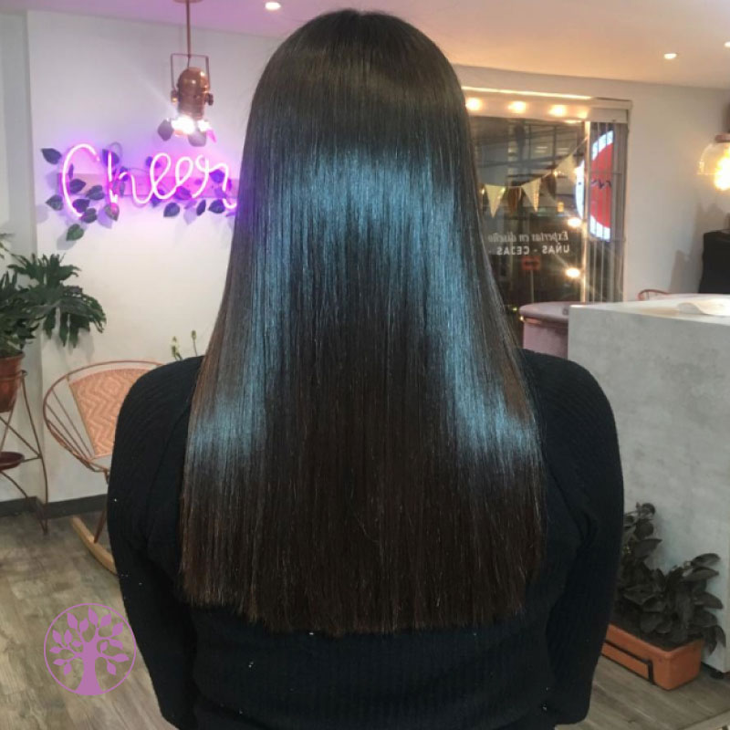 Quiero mi cabello brillante